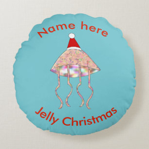 Medusa de Navidad Personalizada Almohada