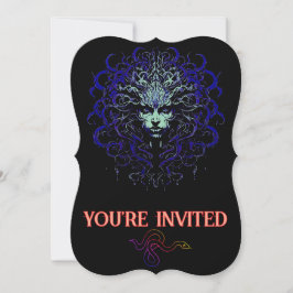 Medusa Divorce Fiesta Invite