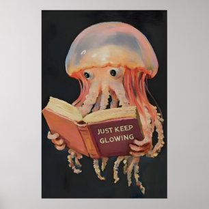Medusa leyendo libro de arte impreso - Literario d