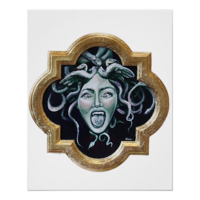 Medusa por Nefertara poster (Anverso)