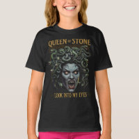 Medusa Reina de la camiseta de la juventud de pied