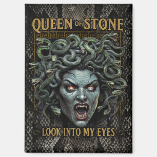 Medusa Reina del imán de piedra