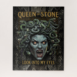 Medusa Reina del rompecabezas de piedra