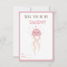 Medusas Corazones Rosados Lindos de San Valentín p