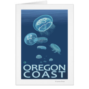 Medusas de la costa de Oregon