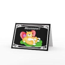 ¡Meeooow!! sea mi tarjeta del día de San Valentín