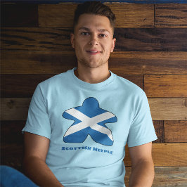 Meeple escocés con camiseta