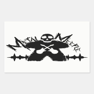 Meeple metalizado - Pegatina