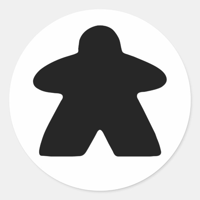 Meeple Pegatina (Anverso)