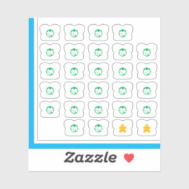 Meeple Tee Pegatinas - Familia de juegos de mesa