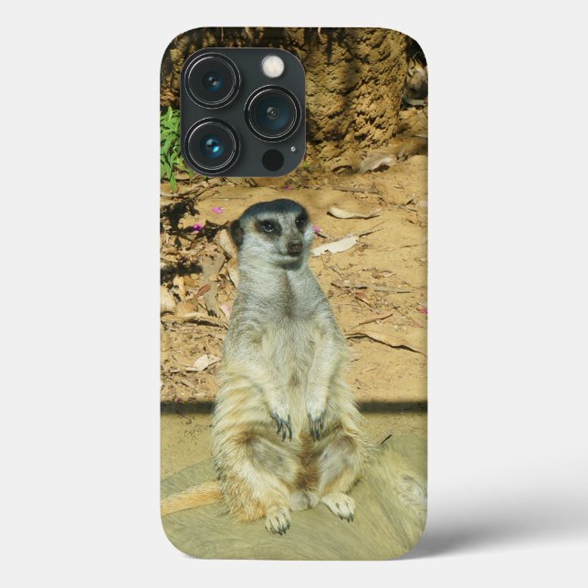 Meerkat #1 iPhone 13 Pro Funda (Reverso )