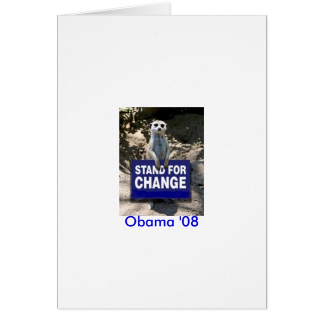 Meerkat 4 Obama (Frente)