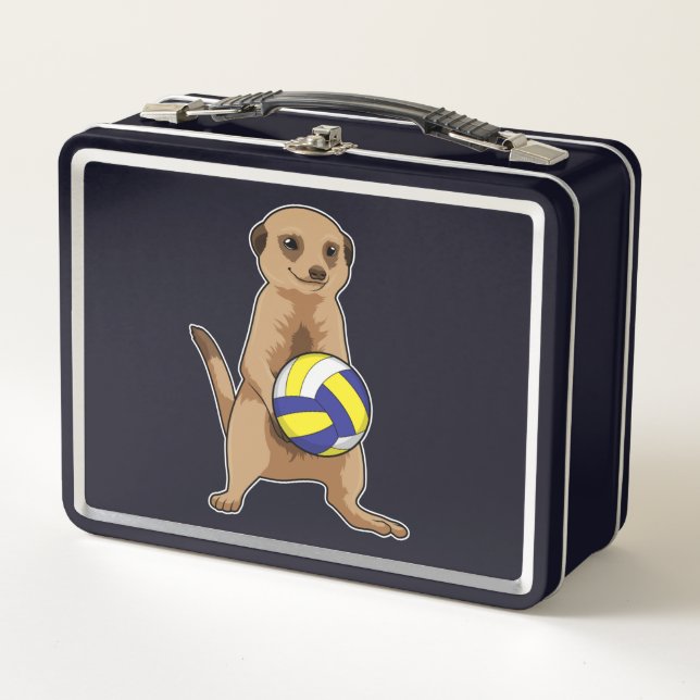 Meerkat con voleibol (Anverso)