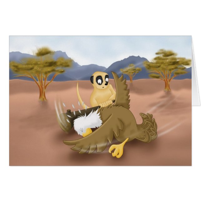 meerkat contra águila (Anverso (Horizontal))