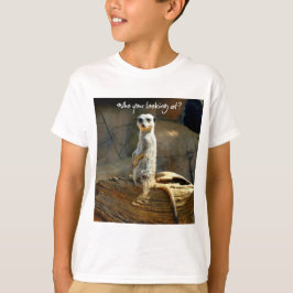 Meerkat Humours la camiseta
