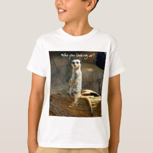 Meerkat Humours la camiseta