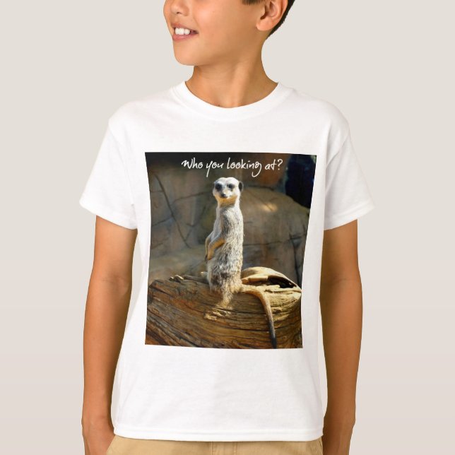 Meerkat Humours la camiseta (Anverso)