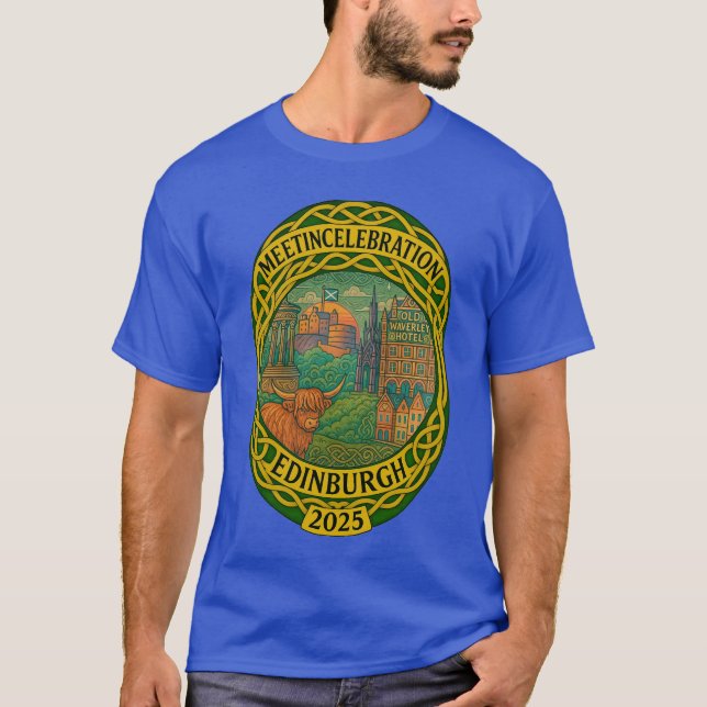 MeetinCelebration Edimburgo 2025 - Camisa por el D (Anverso)