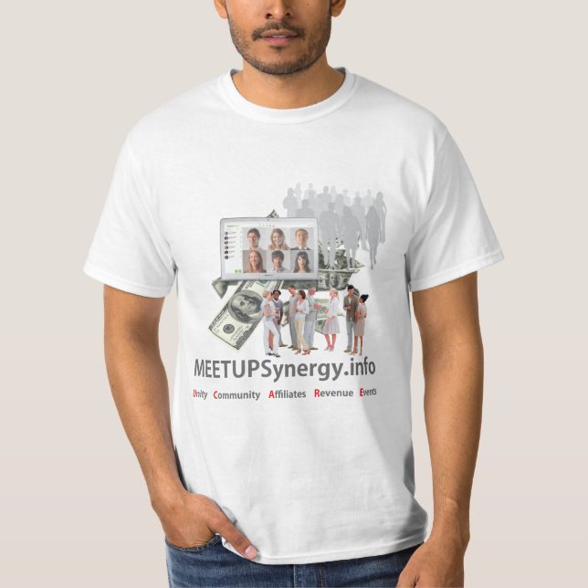 MEETUPSynergy - Camiseta - Chicos (Anverso)