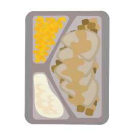 Mega imán de cena congelada