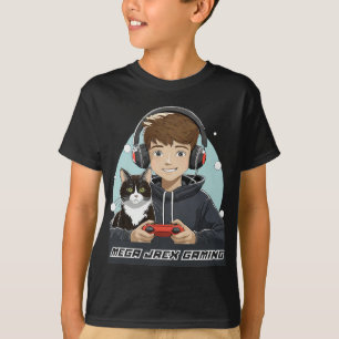 Mega Jrex Camisa para niños negros