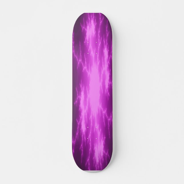Mega Lightning Fractal Skateboard (Anverso )