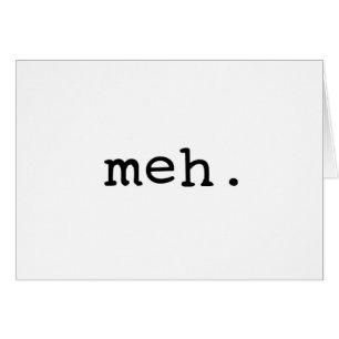 Meh.