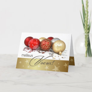 Meilleurs Voeux. Tarjeta de navidades en francés