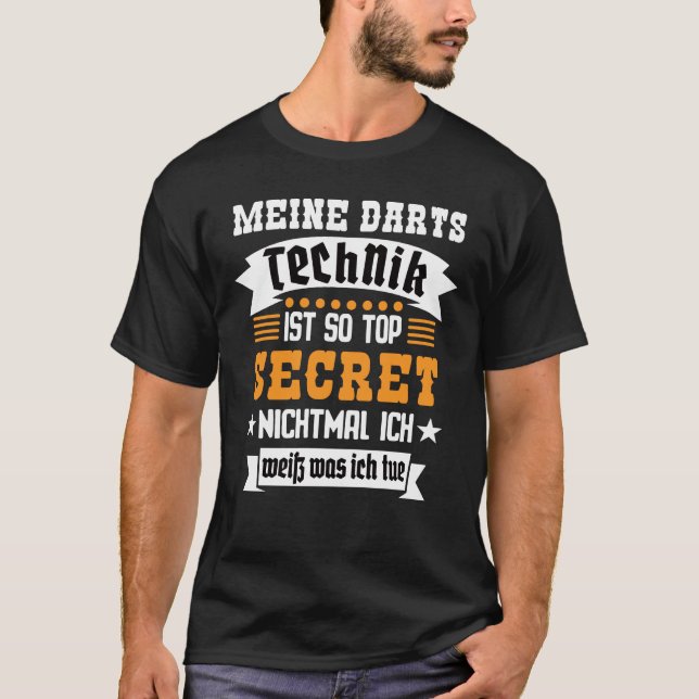 Meine Darts Technik Ist Top Secret (Anverso)