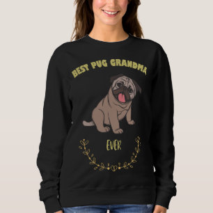 Mejor Abuela de Pug - Me encantan las camisetas de