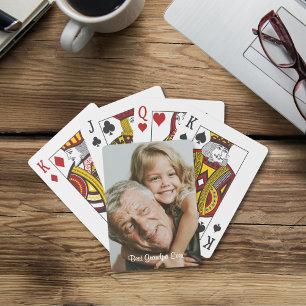 Mejor abuelo cartas personalizadas con foto