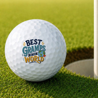 Mejor Abuelo del Mundo Bola de Golf