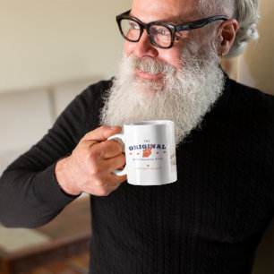 Mejor abuelo jamás   Dos tazas de café de Collage