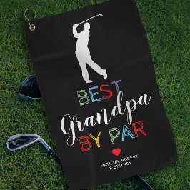 Mejor Abuelo Por Toalla De Golf Par