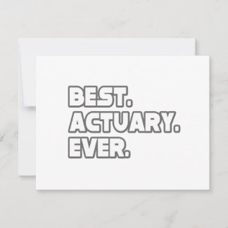 Mejor Actuario de la Historia