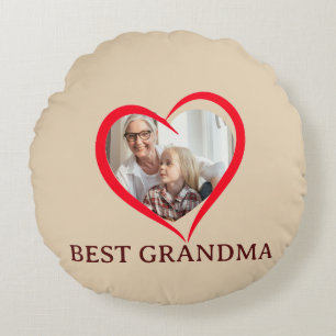 Mejor Almohada Redonda Personalizada Regalo para A