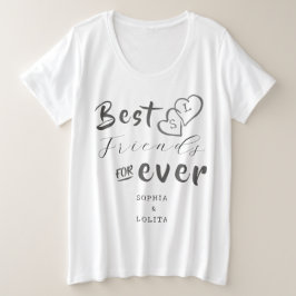 Mejor amiga de la camiseta de una Personalizado