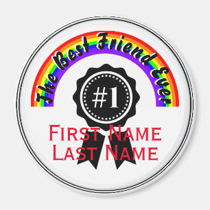 Mejor Amigo del Imán Arcoiris HAMbWG