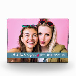 Mejor Amigo desde la plantilla moderna de fotos pe