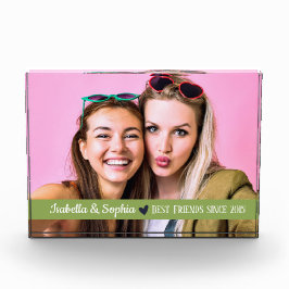 Mejor Amigo desde la plantilla moderna de fotos pe