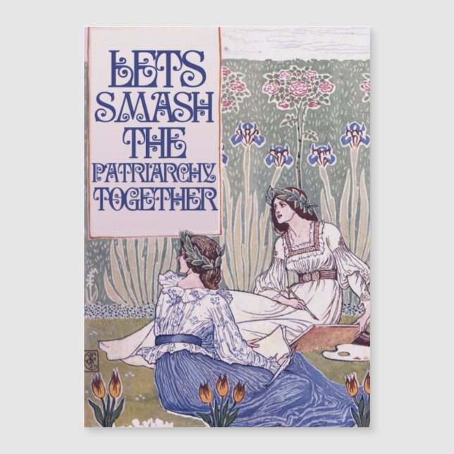 Mejor Amigo Feminista Destrozemos el patriarcado (Anverso)