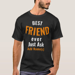 Mejor Amigo. Personalizar camiseta