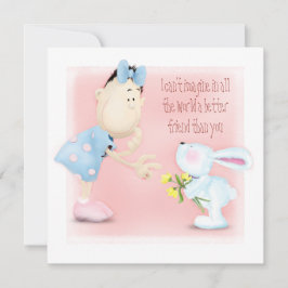 Mejor Amigo Tarjeta de agradecimiento