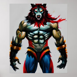 Mejor arte digital Werewolf para descarga e impres