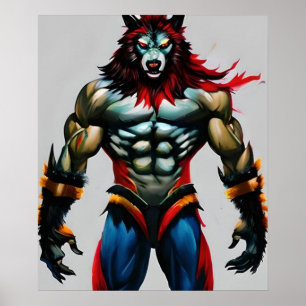 Mejor arte digital Werewolf para descarga e impres