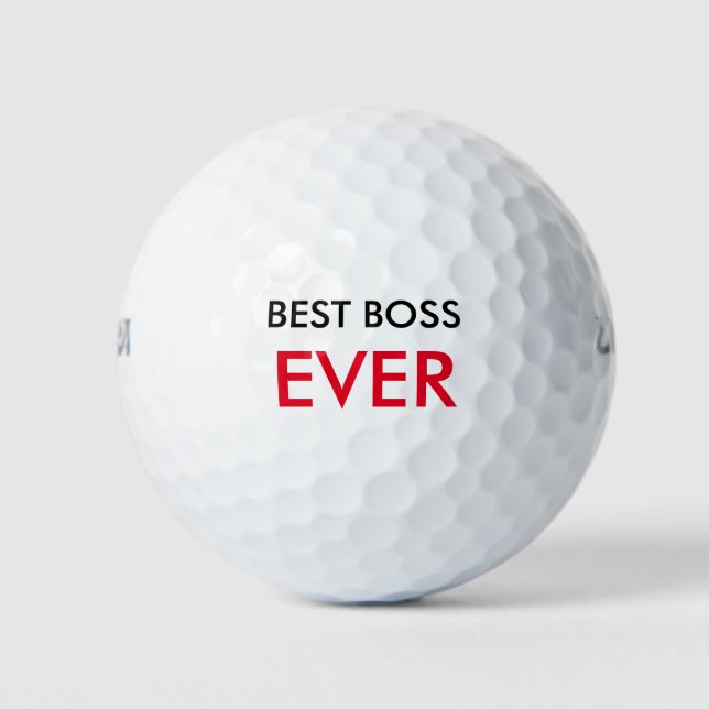 Mejor Bolas de Golf de Boss Ever (Anverso)