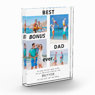 Mejor Bono Papá Nunca Stepdad 4 Día del Padre Foto