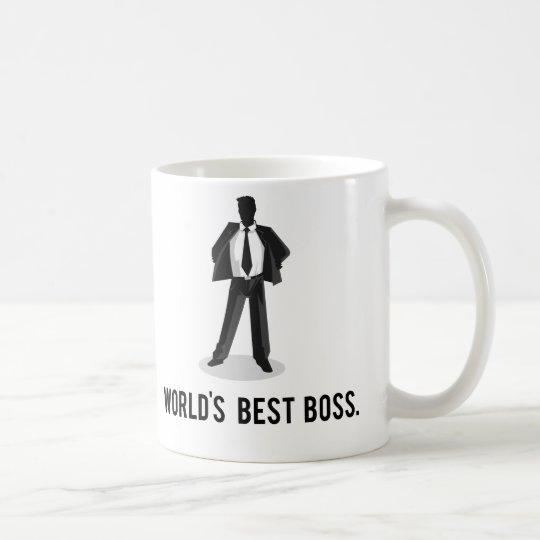 Mejor Boss del mundo Taza De Café
