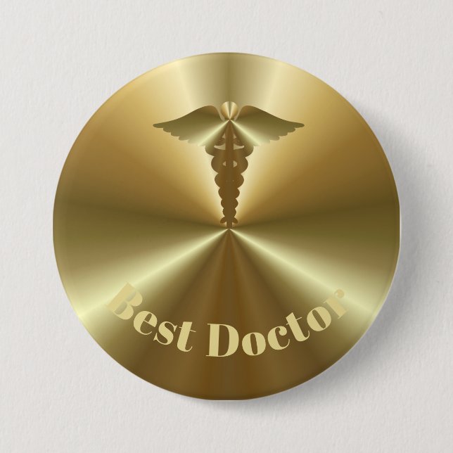 Mejor botón de oro Médica (Anverso)