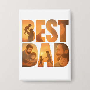 Mejor botón retro de papá